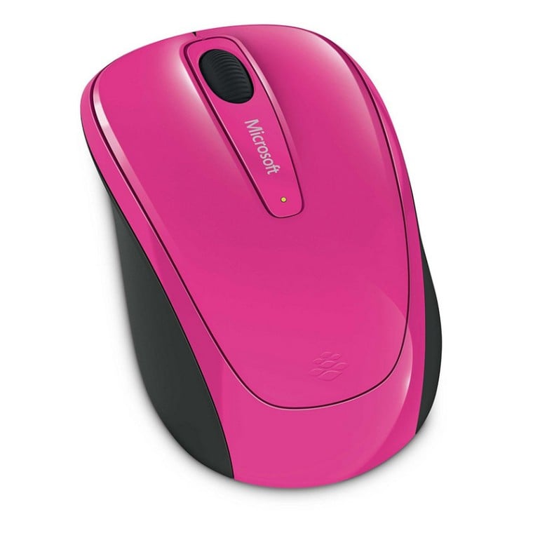 Microsoft Wireless Mobile Mouse 3500 Ratón Inalámbrico 1000DPI Rosa