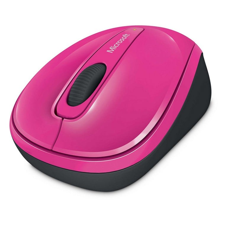 Microsoft Wireless Mobile Mouse 3500 Ratón Inalámbrico 1000DPI Rosa