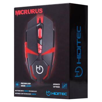 Hiditec Micrurus Ratón Gaming 8100DPI Hiditec Micrurus Ratón Gaming 8100DPI