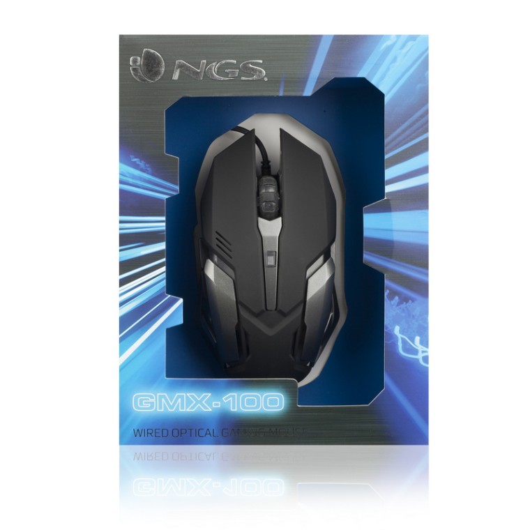 NGS GMX-100 Ratón Gaming 2400 DPI