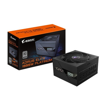 Fuente Alimentación GIGABYTE 1000W 80 PLUS Platinum AORUS ELITE P1000W ICE Mo