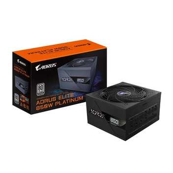 Fuente Alimentación GIGABYTE 850W 80 PLUS Platinum AORUS ELITE P850W PCIe 5.0 Fuente Alimentación GIGABYTE 850W 80 PLUS Platinum AORUS ELITE P850W PCIe 5.0