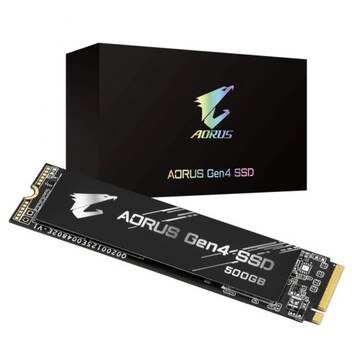 Gigabyte AORUS NVMe Gen4 SSD 500GB M.2 PCIe 3D TLC Gigabyte AORUS NVMe Gen4 SSD 500GB M.2 PCIe 3D TLC