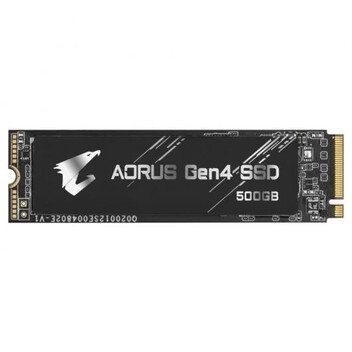 Gigabyte AORUS NVMe Gen4 SSD 500GB M.2 PCIe 3D TLC Gigabyte AORUS NVMe Gen4 SSD 500GB M.2 PCIe 3D TLC