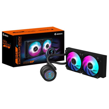 Gigabyte AORUS WATERFORCE II 240 RGB Kit Refrigeración Líquida 240mm Negro Gigabyte AORUS WATERFORCE II 240 RGB Kit Refrigeración Líquida 240mm Negro