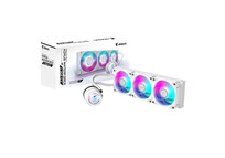 Refrigerador CPU Líquido GIGABYTE AORUS WATERFORCE II 360 ICE 3x120mm ARGB Blanco TDP 300W