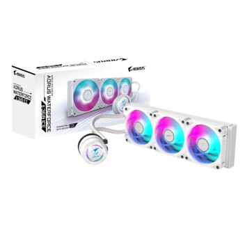 Refrigerador CPU Líquido GIGABYTE AORUS WATERFORCE II 360 ICE 3x120mm ARGB Blanco TDP 300W Refrigerador CPU Líquido GIGABYTE AORUS WATERFORCE II 360 ICE 3x120mm ARGB Blanco TDP 300W