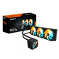 Refrigeración Líquida GIGABYTE GAMING 360 360mm 3 Ventiladores ARGB Deslizante Daisy-Chain Refrigeración Líquida GIGABYTE GAMING 360 360mm 3 Ventiladores ARGB Deslizante Daisy-Chain