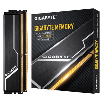 Gigabyte Classic Black DDR4 2666MHz PC4-21300 16GB 2x8GB CL16 Gigabyte Classic Black DDR4 2666MHz PC4-21300 16GB 2x8GB CL16