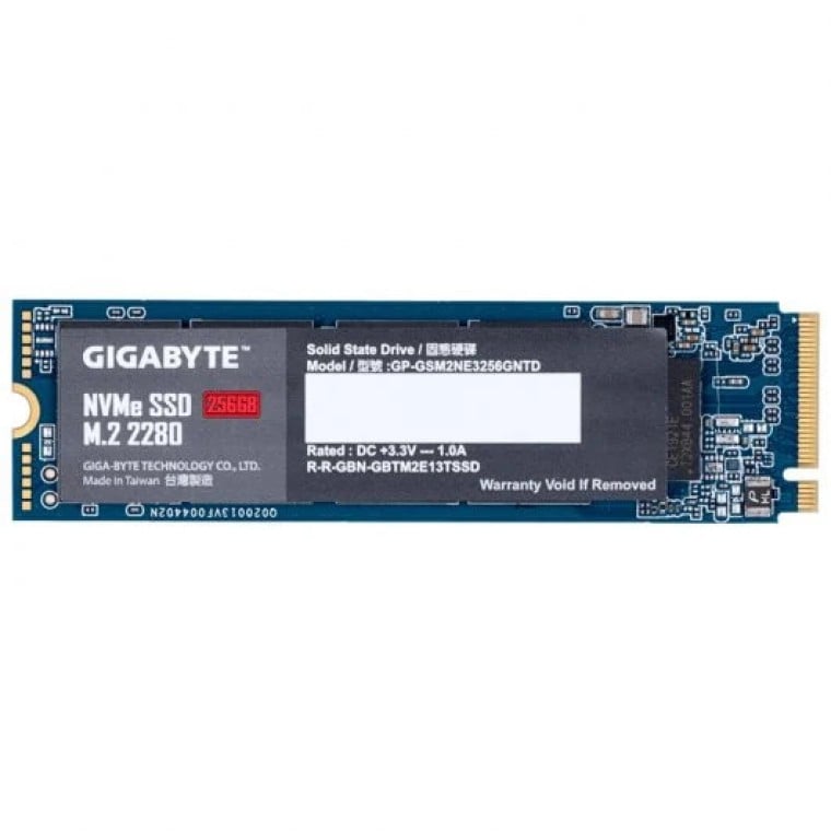 Gigabyte SSD M.2 2280 256GB PCIe 3.0 x4 NVMe