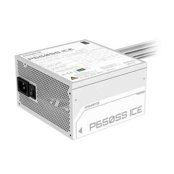 Fuente Alimentación Gigabyte 650W 80 PLUS Silver ATX 3.0 PCIe 5.0 Blanca no m