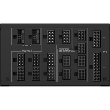 Fuente Alimentación Gigabyte UD1600PM PG5 AI TOP PCIe 5.0 ATX 3.1 1600W 80 Plus Platinum Modular