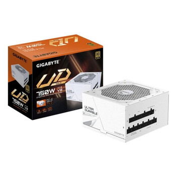 Fuente Alimentación GIGABYTE 750W 80 PLUS Gold UD750GM PG5 V2 ICE Modular ATX