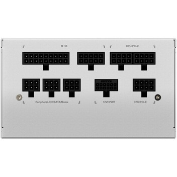 Fuente Alimentación Gigabyte UD850GM PG5 850W 80 Plus Gold Full Modular Blanca