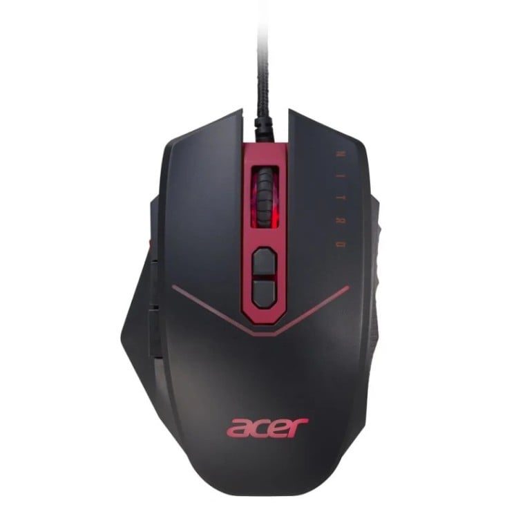 Acer Nitro Ratón Óptico Gaming 4200 DPI Negro