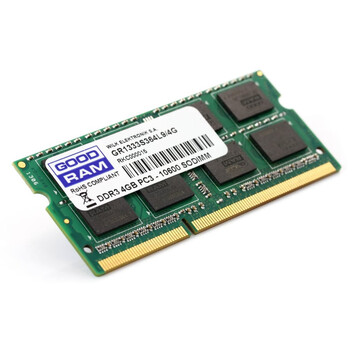 GoodRam SODIMM DDR3 1333MHz PC3-10600 4GB CL9 GoodRam SODIMM DDR3 1333MHz PC3-10600 4GB CL9