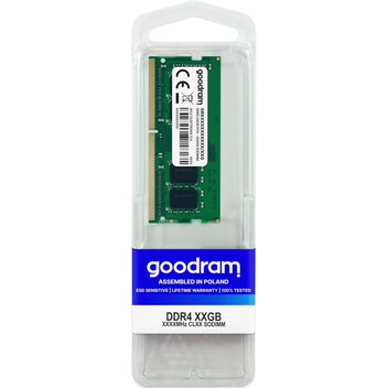 Memoria RAM Goodram 16GB DDR4 3200MHz GR3200S464L22/16G