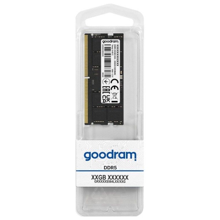 GoodRam GR4800S564L40/32G DDR5 SO-DIMM 4800MHz 32GB CL40