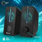NGS GSX-150 Altavoces Gaming Negros