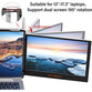 Monitor GTMEDIA 11,6" FullHD 60 Hz IPS Altavoces Integrados Rotación 195° Plug & Play Monitor GTMEDIA 11,6" FullHD 60 Hz IPS Altavoces Integrados Rotación 195° Plug & Play