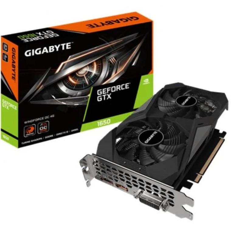 Gigabyte GeForce GTX 1650 D6 WINDFORCE OC 4GB GDDR6