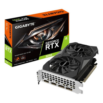 Tarjeta Gráfica Gigabyte GeForce RTX 3050 WINDFORCE OC V2 6GB GDDR6