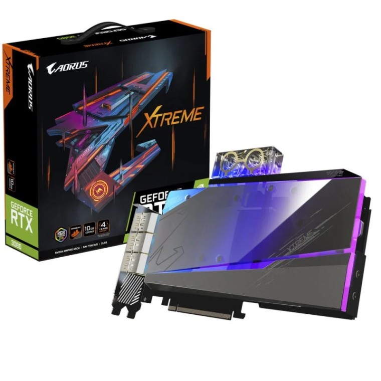 Gigabyte AORUS GeForce RTX 3080 XTREME WaterForce WB V2 10GB GDDR6X