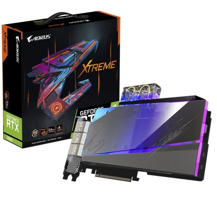 Gigabyte AORUS GeForce RTX 3090 XTREME WATERFORCE WB 24GB GDDR6X