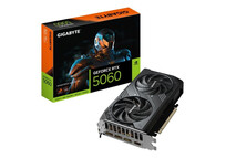 Tarjeta Gráfica Gigabyte GeForce RTX 5060 WINDFORCE MAX OC 8GB GDDR7 Reflex 2 RTX AI DLSS4