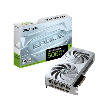 Tarjeta Gráfica Gigabyte GeForce RTX 5060 Ti EAGLE OC ICE 8GB GDDR7 Reflex 2 RTX AI DLSS4 Tarjeta Gráfica Gigabyte GeForce RTX 5060 Ti EAGLE OC ICE 8GB GDDR7 Reflex 2 RTX AI DLSS4