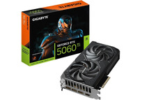 Tarjeta Gráfica Gigabyte GeForce RTX 5060 Ti WINDFORCE 8GB GDDR7 Reflex 2 RTX AI DLSS4