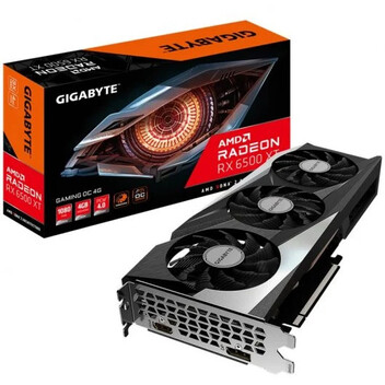 Gigabyte Radeon RX 6500 XT GAMING OC 4GB GDDR6 Gigabyte Radeon RX 6500 XT GAMING OC 4GB GDDR6