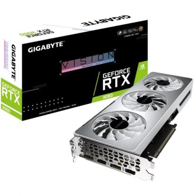 Gigabyte GeForce RTX 3060 VISION OC 12GB GDDR6 Rev 2.0