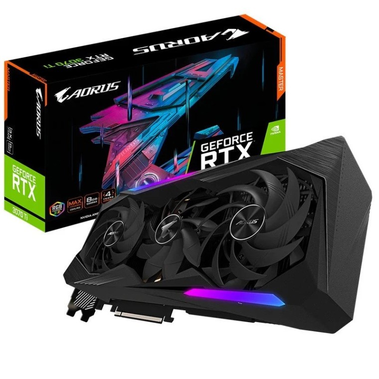 Gigabyte AORUS GeForce RTX 3070 Ti MASTER 8GB GDDR6