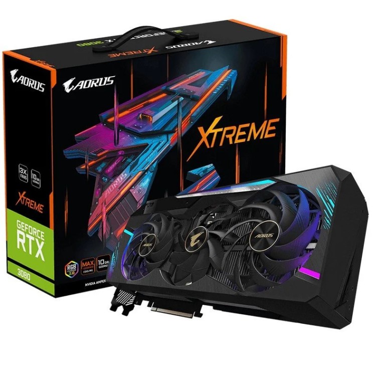 Gigabyte AORUS GeForce RTX 3080 XTREME 10GB GDDR6 Rev 2.0