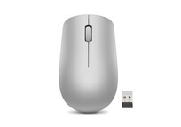 Ratón Lenovo 530 Inalámbrico Óptico Ambidextro 1200DPI Gris Platino USB Nano Receptor