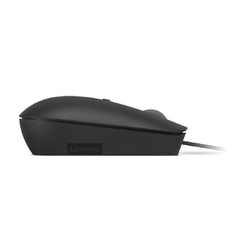 Lenovo 400 Ratón Óptico USB-C Compacto 2400DPI Negro