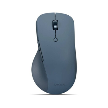 Ratón Lenovo inalámbrico 2400 DPI Bluetooth 6 botones recargable azul-verde