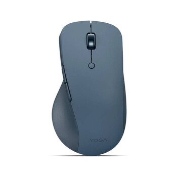Ratón Lenovo inalámbrico 2400 DPI Bluetooth 6 botones recargable azul-verde