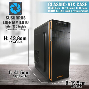 Ordenador Sobremesa PC Sobremesa GREED Basic 7 Intel Core i5-6500 8GB 240GB SSD Windows 11 Pro WiFi Ordenador Sobremesa PC Sobremesa GREED Basic 7 Intel Core i5-6500 8GB 240GB SSD Windows 11 Pro WiFi