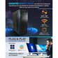 Ordenador Sobremesa PC Sobremesa GREED Multimedia V2 i7-10700F 16GB 512GB SSD Windows 11 Pro