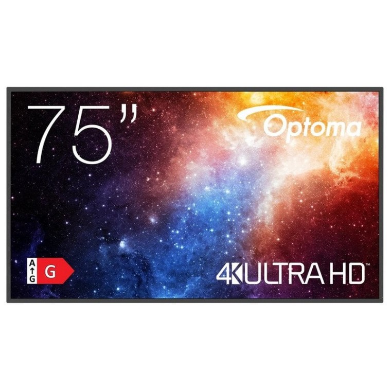 Optoma N3751K 75" Pantalla Profesional LED UltraHD 4K