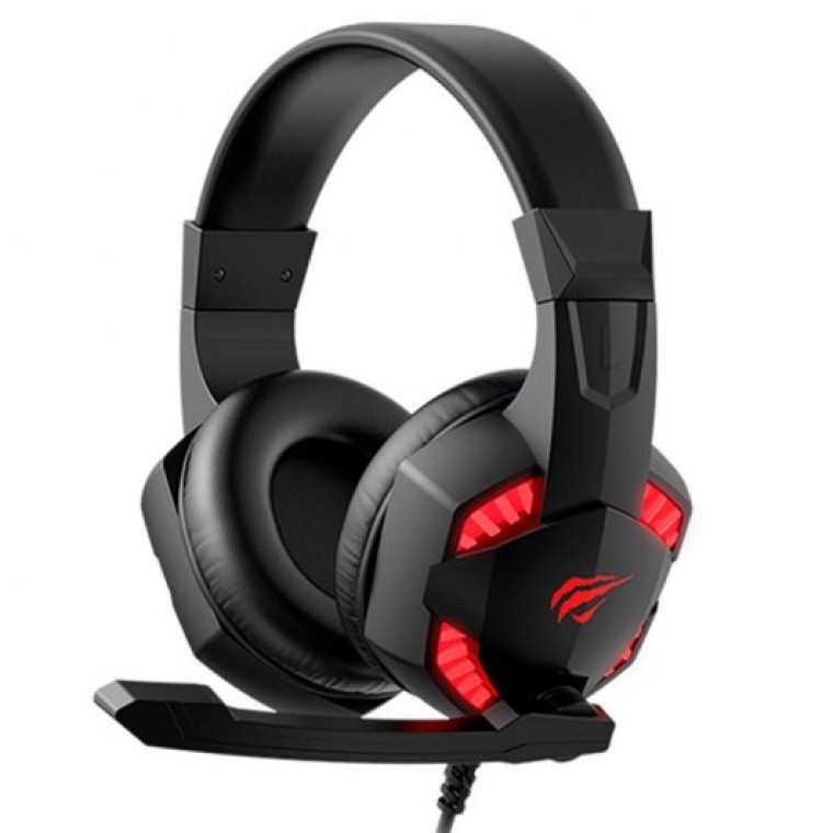 Havit H2032D Auriculares Gaming Negros/Rojo