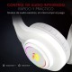 Redragon Hylas H260 Auriculares Gaming RGB Blancos