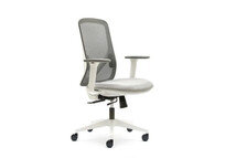 Silla Blanca Escritorio Ergonómica Lyon