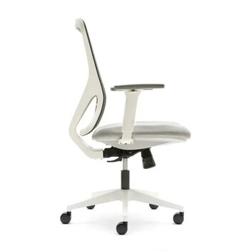 Silla Blanca Escritorio Ergonómica Lyon Silla Blanca Escritorio Ergonómica Lyon