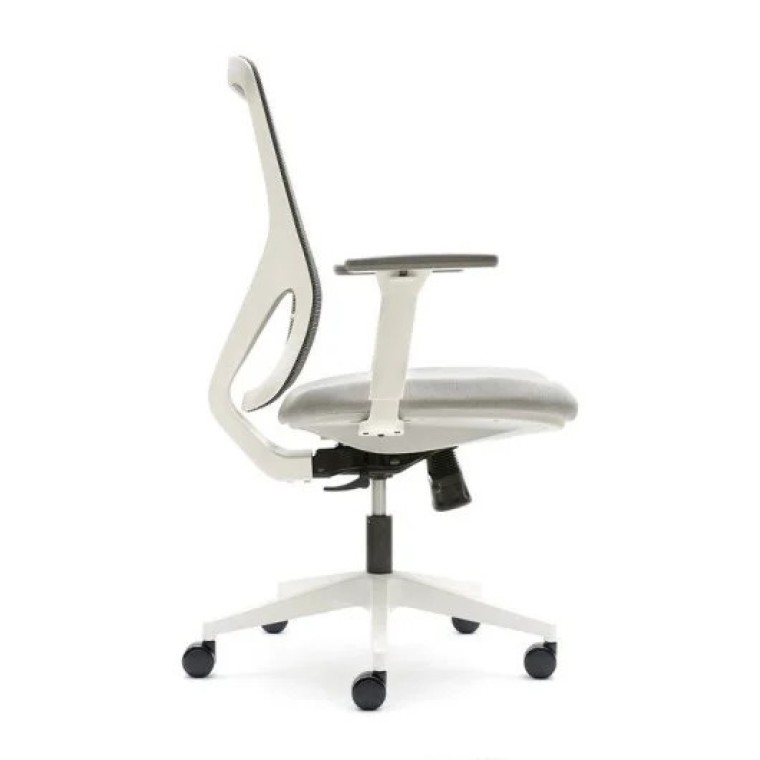 Silla Blanca Escritorio Ergonómica Lyon