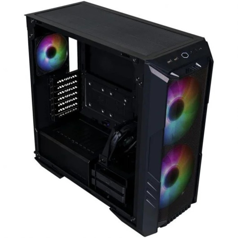 Cooler Master HAF 500 Cristal Templado USB 3.0 Negra