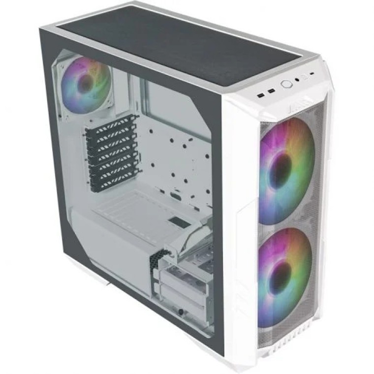 Cooler Master HAF 500 Cristal Templado USB 3.0 Blanca