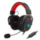 Redragon Zeus X Auriculares Gaming RGB 7.1 Virtual USB Negros